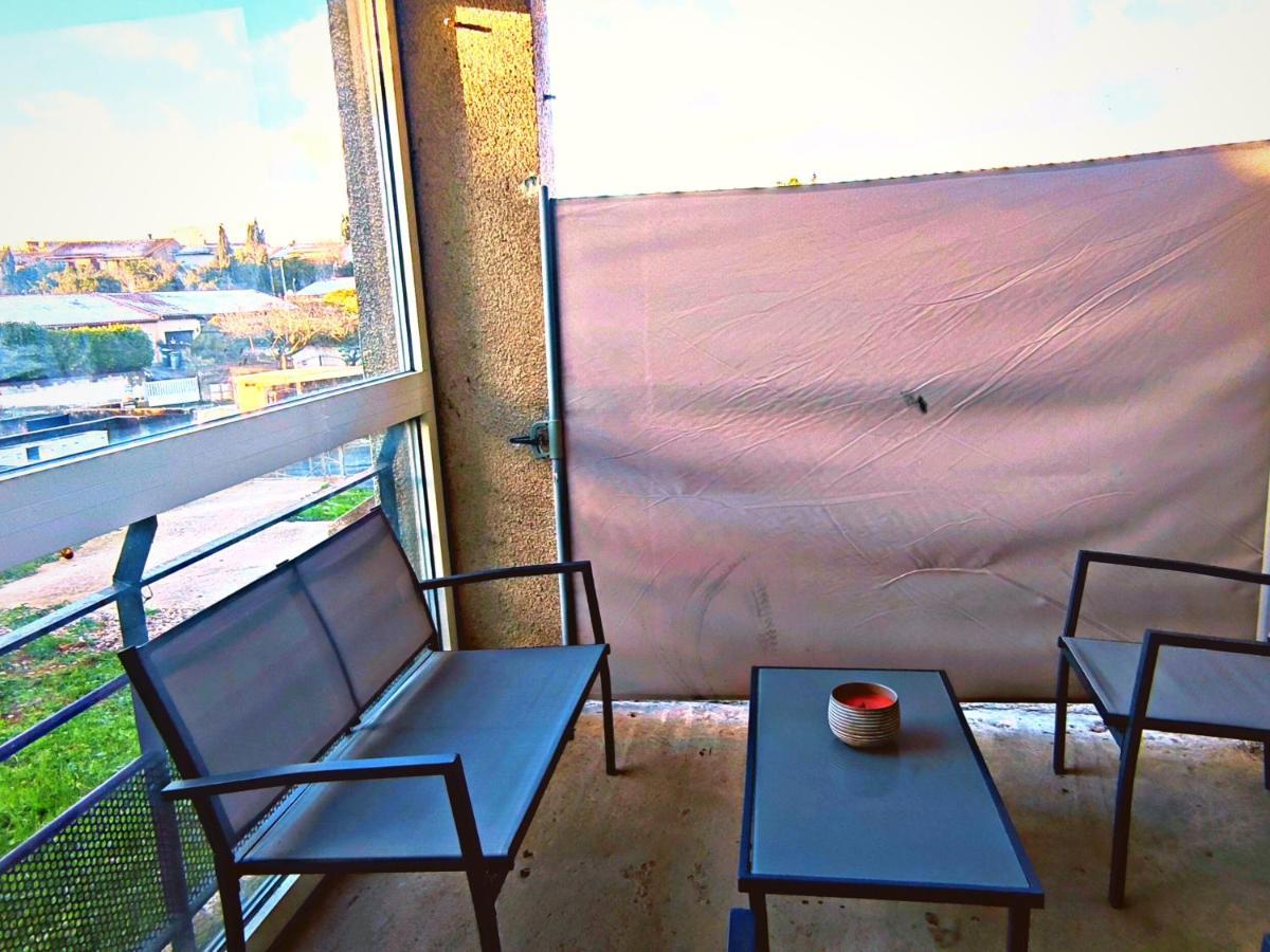 Apartmán *Le Cocon Bistroquet*Oc.Keys/Terrasse/ Parking Carcassonne Exteriér fotografie
